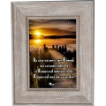 Tablou special 24X19cm, Eu insa voi privi spre Domnul...*